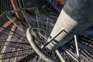 Schwindelfrei? Das ist die Treppe!
