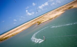 Ilha do Guajiru Kitesurfen