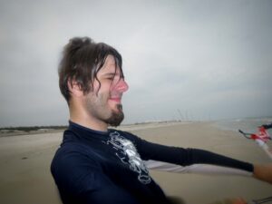 Auf dem Weg zum toten Delfin
