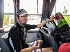 Mit dem Bus zum Geldautomat