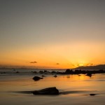 Sonnenuntergang am Strand von Puerto del Carmen
