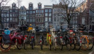 Fahrräder in Amsterdam