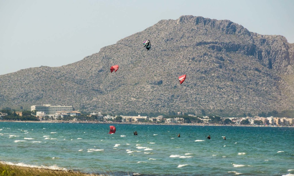 Kitesurfen auf Mallorca