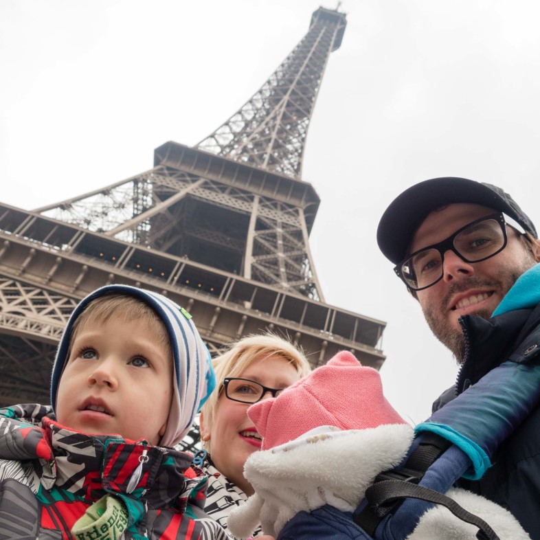 Mit den Kindern in Paris