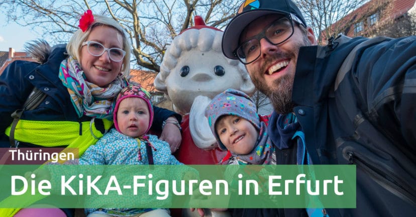 Die KiKA-Figuren in Erfurt: Ein Stadtrundgang mit Kind Die KiKA-Figuren in Erfurt: Ein Stadtrundgang mit Kind
