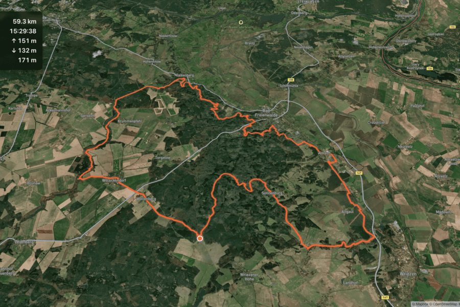 Mit zwei Klicks aus einem GPX-Track ein YouTube-Thumbnail mit Strecke, Höhenmetern und Zeit.