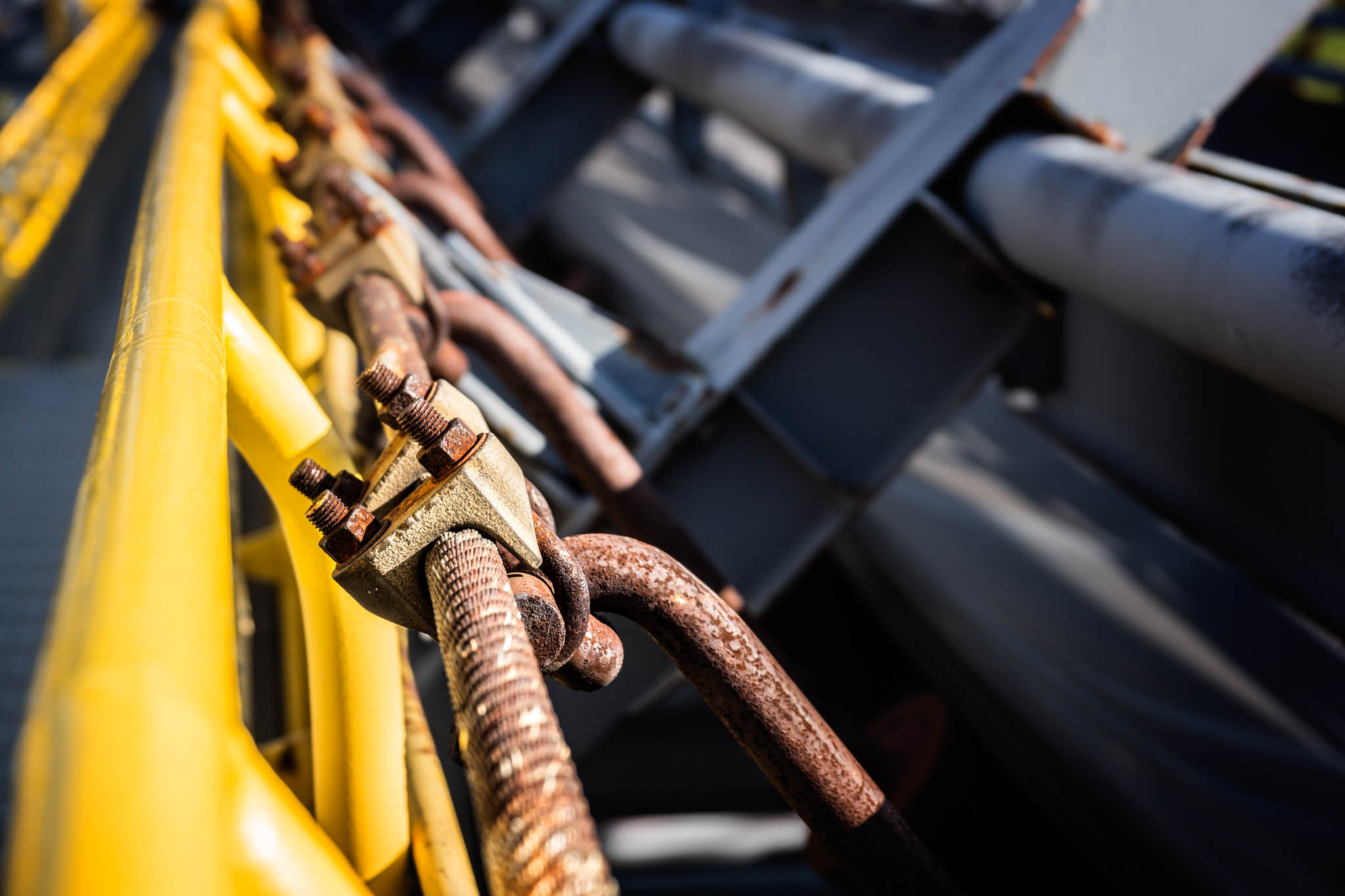 Detailbild der F60 Förderbrücke