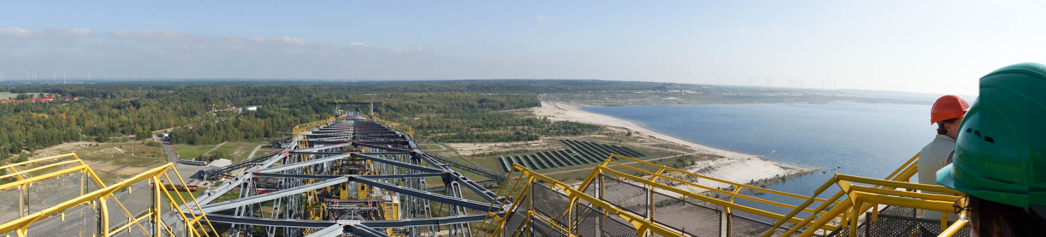 Panorama von der Spitze der F60