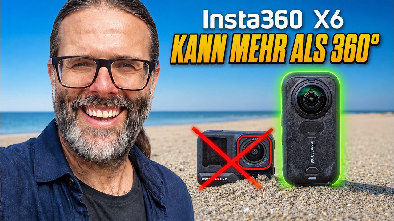 Insta360 X6: Warum ich die “normale” Action-Cam kaum noch anfasse (Praxistest)