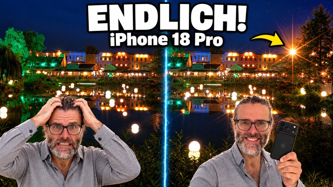 Jahrelang gemeckert – jetzt hat's das iPhone 18 Pro!