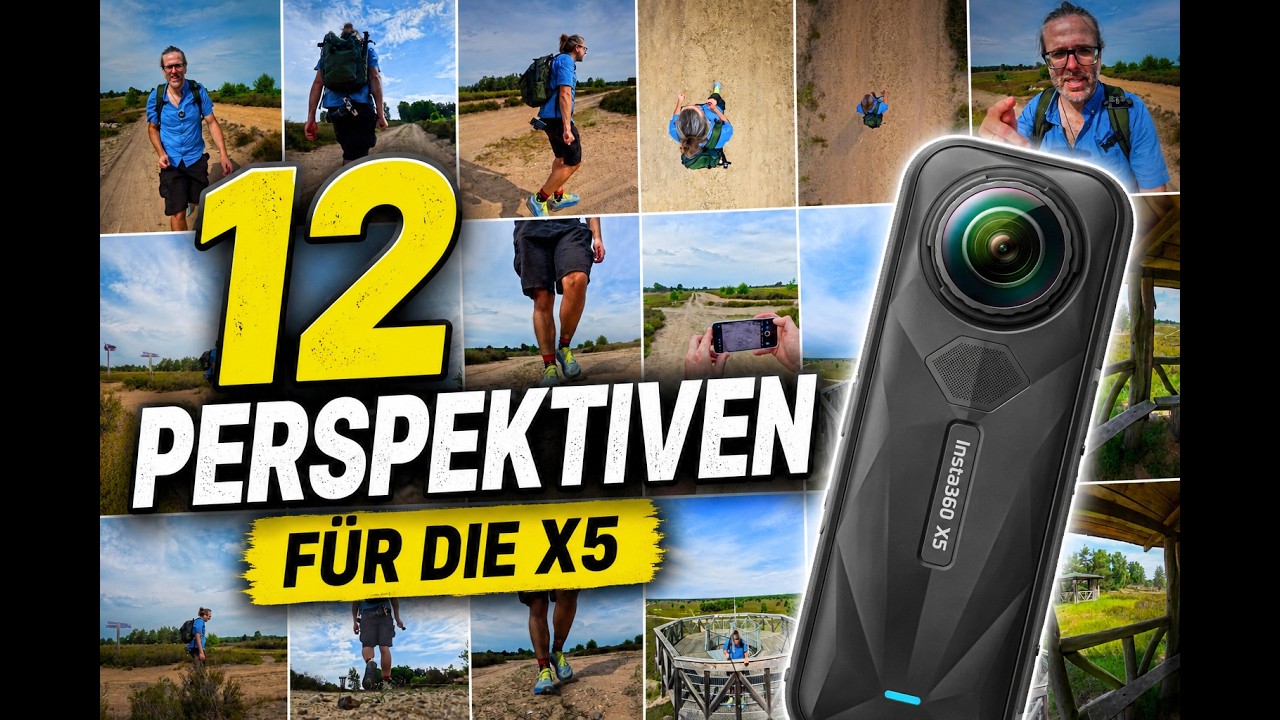 Insta360 X5 Perspektiven: Diese 12 nutze ich immer wieder