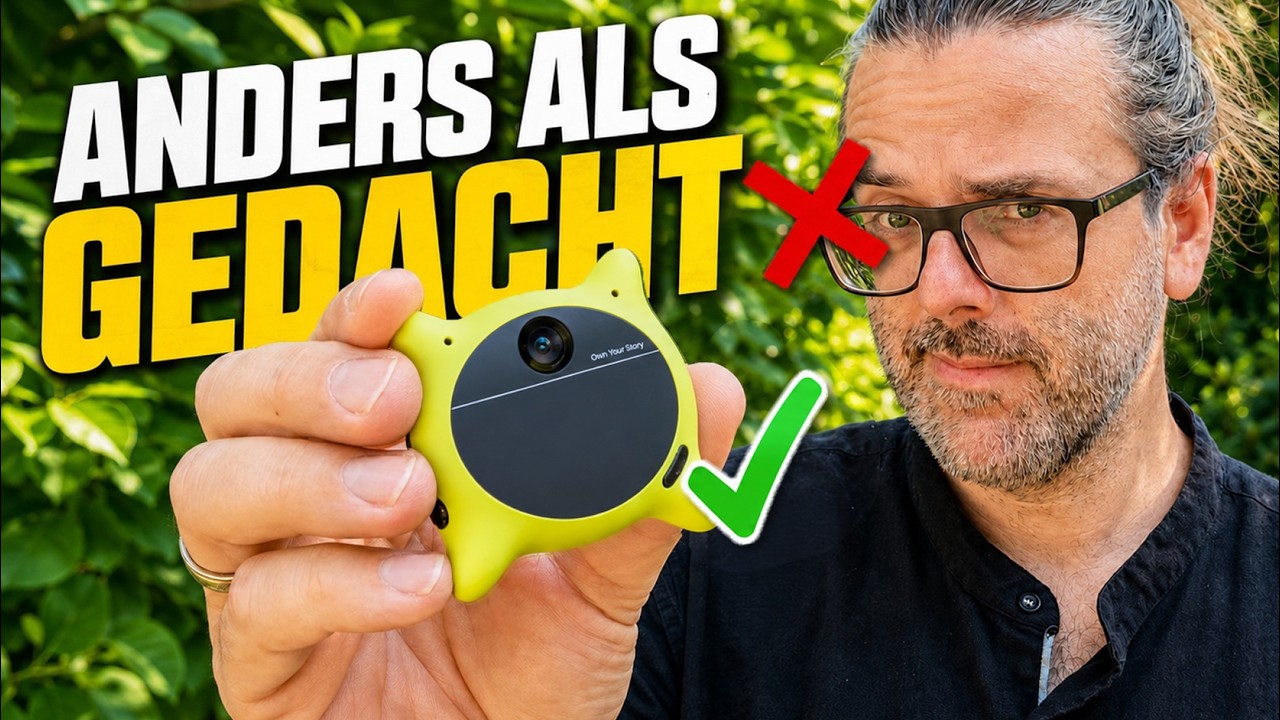Ich wollte keine KI-Kamera-Brille – jetzt nutze ich Looki L1