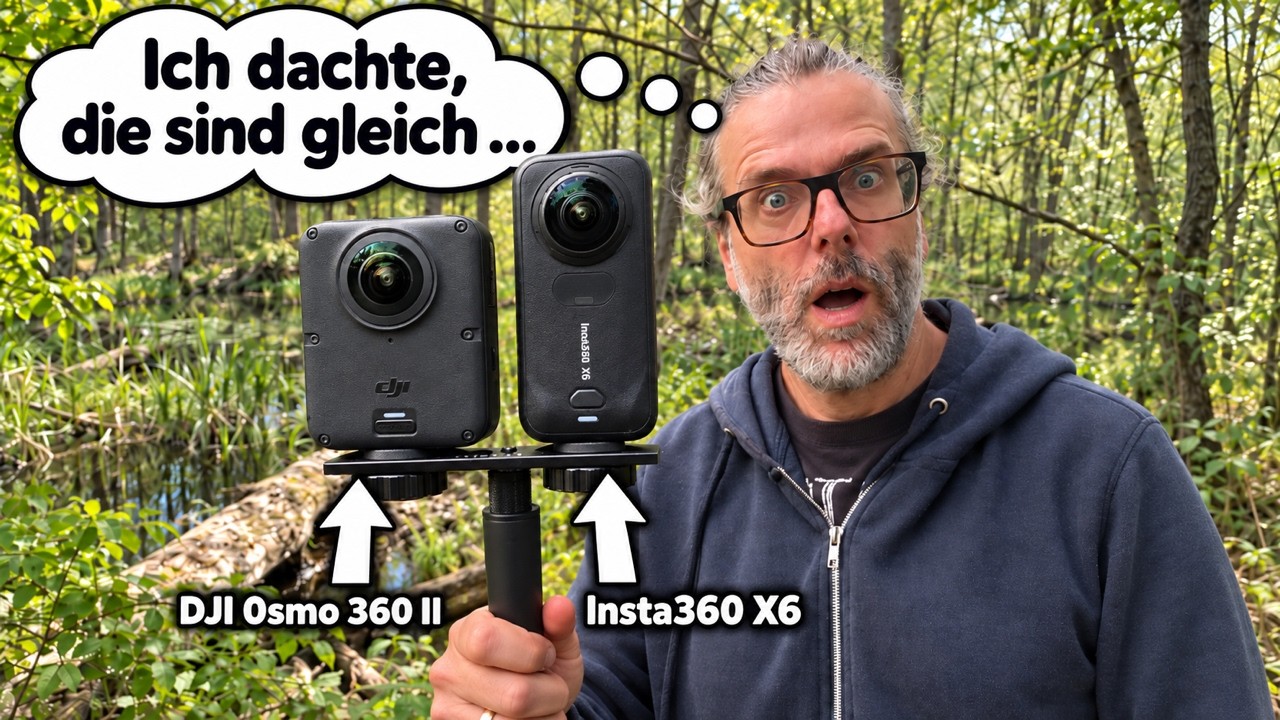 Insta360 X6 vs. DJI Osmo 360 II – damit hatte ich nicht gerechnet